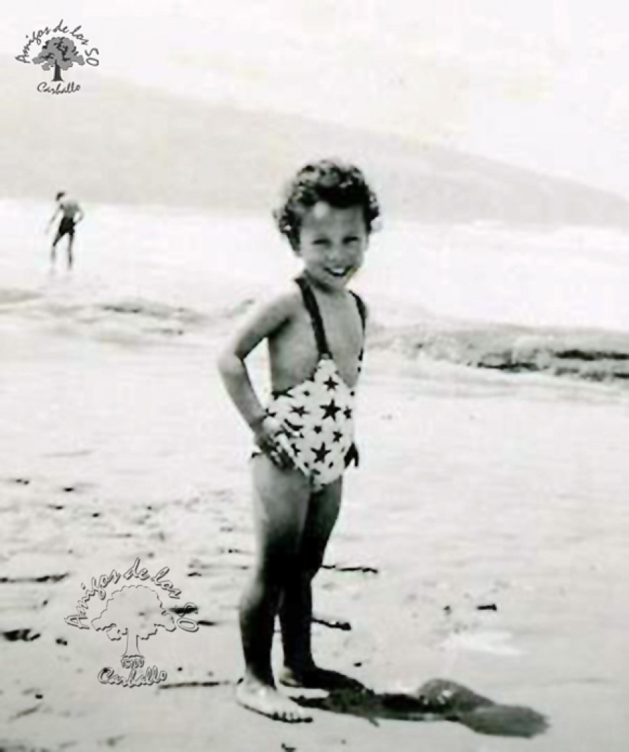 1948 - En la playa de Razo